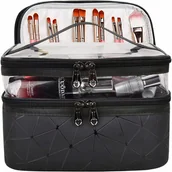 Kosmetyczki, organizery i kuferki - Kosmetyczka Damska Organizer Kuferek Na Kosmetyki - miniaturka - grafika 1