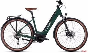 Rower elektryczny Cube Touring Hybrid ONE 625 Easy Entry darkgreen´n´green 2023 - Rowery elektryczne - miniaturka - grafika 1
