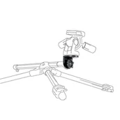 Akcesoria do statywów - Manfrotto Adapter kątowy do głowicy MN553 - miniaturka - grafika 1