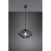 Lampy sufitowe - RL Cobain lampa wisząca 1-punktowa czarna R30831032 R30831032 - miniaturka - grafika 1