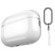 Akcesoria do słuchawek - Etui na słuchawki TECH-PROTECT FlexAir do APPLE Apple Airpods Pro 1/2 Przezroczysty - miniaturka - grafika 1