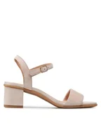 Sandały damskie - Geox Sandały D Aurely 50 B D25RXB 00021 C8182 Różowy - miniaturka - grafika 1