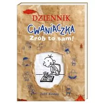 Dziennik cwaniaczka Zrób to sam! Jeff Kinney Jeff Kinney Joanna Wajs - Literatura popularno naukowa dla młodzieży - miniaturka - grafika 1