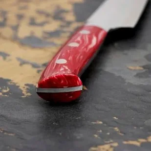 Takeshi Saji Red Turquoise R2 Nóż uniwersalny 15 cm - Noże kuchenne - miniaturka - grafika 7