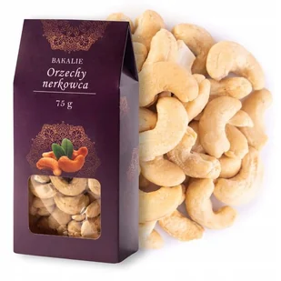 Orzechy nerkowca całe łuskane 75 g zdrowa przekąska bakalie na prezent - Bakalie - miniaturka - grafika 1