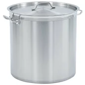 Garnki - vidaXL Garnek, 71 L, 45 x 45 cm, stal nierdzewna - miniaturka - grafika 1