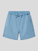 Spodnie i spodenki dla chłopców - Szorty z detalami z logo model ‘TAXER’ - miniaturka - grafika 1