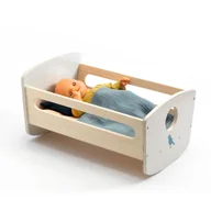 Domki dla lalek - Drewniana kołyska dla lalek KOLEKCJA POMEA DJ07862 - miniaturka - grafika 1