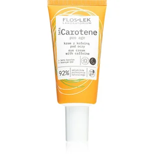 Flos BETA CAROTENE Krem z kofeiną p/oczy - Kosmetyki pod oczy - miniaturka - grafika 1