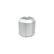 Inne akcesoria elektryczne - Kontakt Simon Regulowany kąt zewnętrzny CABLOMAX 210×55mm aluminium - miniaturka - grafika 1