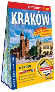 Comfort!map Kraków 1:22 000 - Atlasy i mapy - miniaturka - grafika 1