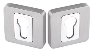 Kuchinox Rozeta kwadratowa WKŁADKA SATYNA LK4 102S - Szyldy i rozety - miniaturka - grafika 1