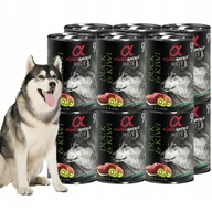Mokra karma dla psów - ALPHA SPIRIT Karma Bezzbożowa KACZKA z Kiwi ZESTAW 12x 400g - miniaturka - grafika 1