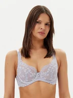 Biustonosze - Hunkemöller Biustonosz z fiszbiną Daisy 301148 Fioletowy - miniaturka - grafika 1