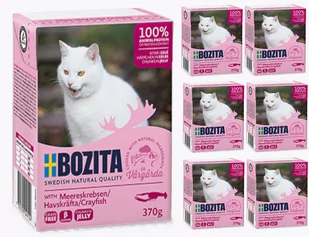 Bozita Cat Rak W Galaretce 6 x 370g - Mokra karma dla kotów - miniaturka - grafika 1