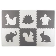 Maty piankowe - Ricokids DUŻA MATA PIANKOWA PUZZLE ZWIERZĘTA 180X120 CM 0+ - miniaturka - grafika 1