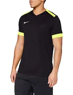 Koszulki męskie - Nike Męski T-shirt M Nk Dry Prk Drby Ii Jsy Ss czarny czarny/wolt/(biały). S - miniaturka - grafika 1