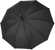Parasole - Parasol Hr.Carbonsteel Long w kropki czarny - miniaturka - grafika 1