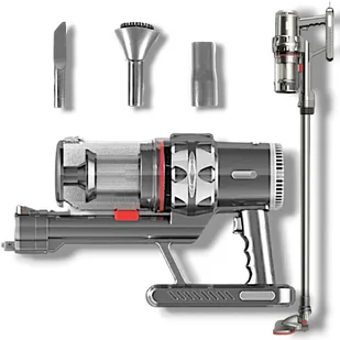 Odkurzacz Pionowy Ręczny Bezworkowy 2W1 Szczotka Mocny Przewodowy Do Domu - Odkurzacze ręczne - miniaturka - grafika 1