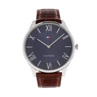 Zegarki męskie - Zegarek Tommy Hilfiger Becker 1710536 Silver/Brown - miniaturka - grafika 1