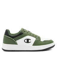 Sneakersy męskie - Sneakersy Champion REBOUND 2.0 LOW S21906-WW016 Zielony - miniaturka - grafika 1