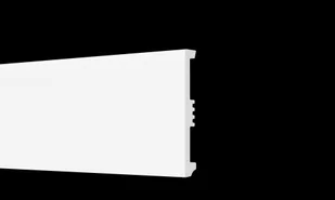 Listwa Przypodłogowa Pcv Wodoodporna 2200X80X15 Stiq Xl S0810 Biała Arbiton - Listwy przypodłogowe - miniaturka - grafika 1
