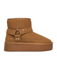 Śniegowce damskie - Śniegowce JENNY CEO-HY67011-1 Brązowy - miniaturka - grafika 1