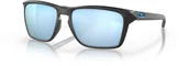 Okulary przeciwsłoneczne - Oakley Okulary przeciwsłoneczne SYLAS Matte Black/Prizm Deep Water Polarized OO9448-17 - miniaturka - grafika 1