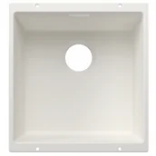 Zlewozmywaki - BLANCO 527791 Komora podwieszana SUBLINE 400-U Silgranit biały, bez armatury przelewowo-odpływowej - miniaturka - grafika 1