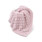 Koce i narzuty dla dzieci - Colorstories, Soft Bamboo, Kocyk bambusowy, Zamglony Róż - miniaturka - grafika 1