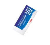 Gumki biurowe - Pentel, Gumka ołówkowa, Biała, średnia HI-Polymer, ZEH10 - miniaturka - grafika 1