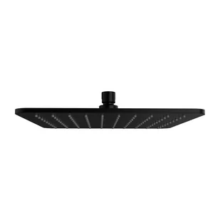 Omnires Slimline deszczownica mosiężna 25x25cm czarny mat WG225/OBL - Deszczownice - miniaturka - grafika 4