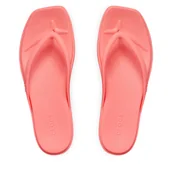 Klapki i japonki damskie - Japonki Crocs Miami Flip 211435 Różowy - miniaturka - grafika 1