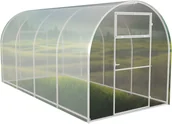 Szklarnie ogrodowe - Szklarnia z poliwęglanu Tunel ogrodowy 2x4 m profile 20x20 poliwęglan 6mm - miniaturka - grafika 1