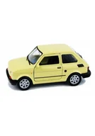 Sport i wypoczynek - Fiat 126p 1:27 kremowy WELLY - miniaturka - grafika 1