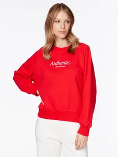New Balance Bluza WT31557 Czerwony Regular Fit - Bluzy damskie - miniaturka - grafika 1
