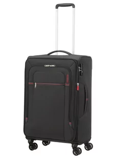 Walizka średnia American Tourister Crosstrack - grey/red - Walizki Walizka średnia American Tourister Crosstrack - grey/red - Walizki - miniaturka - grafika 2