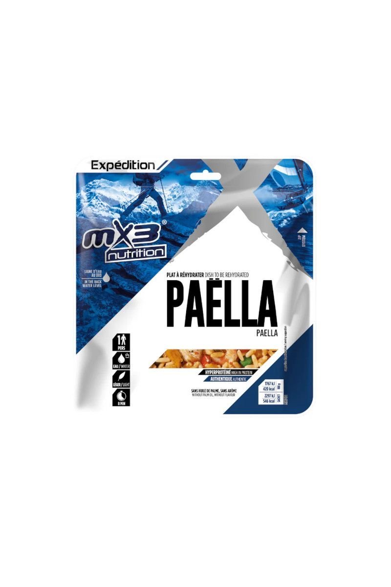 Mx3 Nutrition Danie Liofilizowane (811) Paella Z Kurczakiem I Krewetkami 130G