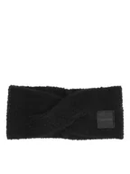 Czapki damskie - Calvin Klein Opaska materiałowa Modern Patch K60K612694 Czarny - miniaturka - grafika 1