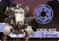 Gry bitewne - Galakta Star Wars Imperium Atakuje Generał Weiss Dowódca polowy zestaw przeciwnika) - miniaturka - grafika 1