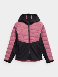 Kurtki i płaszcze dla dziewczynek - Kurtka trekkingowa membrana 5000 dziewczęca - różowa - 4F - grafika 1