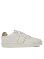 Buty dla dziewczynek - Geox Sneakersy J Eclyper Girl J36LRC 000BC C0588 S Biały - miniaturka - grafika 1