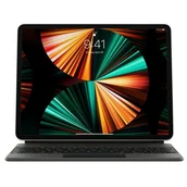 Akcesoria do tabletów i e-booków - Apple Klawiatura iPad Magic 12.9 Czarna English International - miniaturka - grafika 1