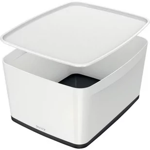 Leitz INNY Pojemnik Mały Mybox Wow Z Pokrywą Żółty 135L164 - Półki na dokumenty - miniaturka - grafika 1