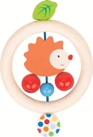 Gryzaki dla dzieci - Heimess Grzechotka drewniana Jeżyk 764320 Heimess - miniaturka - grafika 1