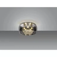 Lampy sufitowe - Crystel lampa sufitowa z kryształkami srebrna 616700506 Trio - miniaturka - grafika 1
