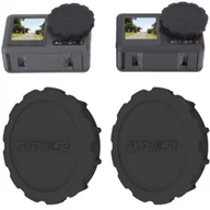 Akcesoria do drona - Osłona Zaślepka Etui na Obiektyw Kamerę do DJI Osmo Action 3 / 4 - 2 sztuki - miniaturka - grafika 1