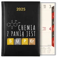 Notesy i bloczki - KALENDARZ TERMINARZ PLANER DZIENNY A5 2025 DLA NAUCZYCIELKI CHEMII WZORY - miniaturka - grafika 1