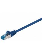 Patchcordy - Warsztatowski Kabel LAN Patchcord CAT 6A S/FTP niebieski 7,5m KLANCAT6A0750N - miniaturka - grafika 1