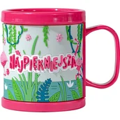 Kubki dla dzieci - Plastikowy kubek 3D z napisem Najpi��kniejsza - miniaturka - grafika 1